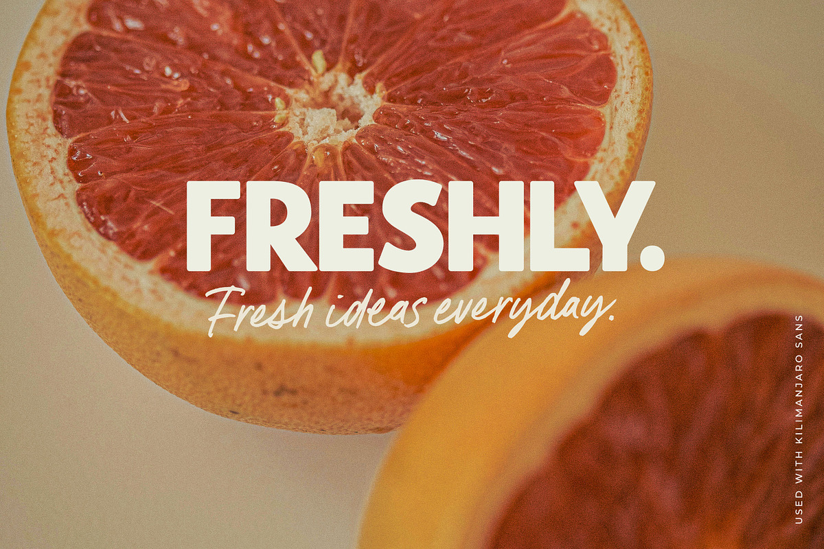 Free Download - Fontfreebie