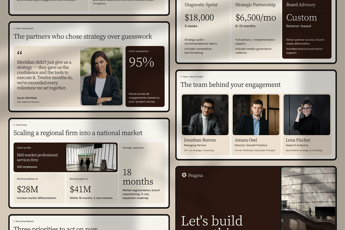 Pragma Consultant Deck Canva, a Presentation Template by PaperSlides (Photo 4 of 6)
