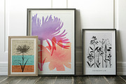 100 Flower Silhouettes, a Background Graphic by Mxtama (Thumbnail 2 of 11)