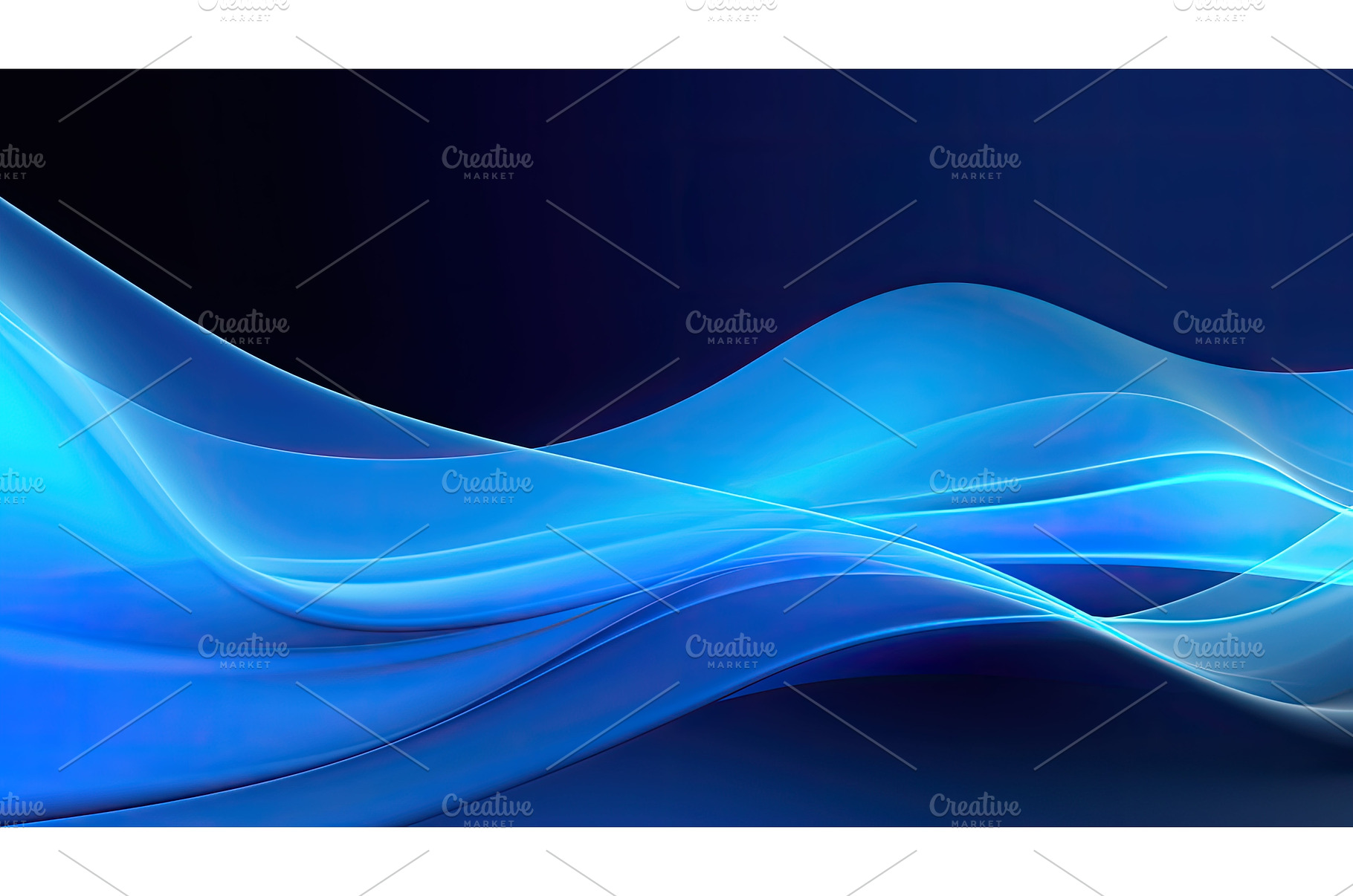 geometric abstract blue waves, a Background Photo by pikepicture