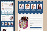 Kindergarten Wix Website Template, a Wix Template by Kitteeh (Thumbnail 4 of 10)