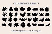 Naive Cutout Shapes Collage Kit, a Graphic by Le.nart (Thumbnail 5 of 8)