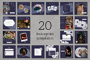 Spiritual Instagram Post Templates, a Social Media Template by Made by Melody (Thumbnail 2 of 6)