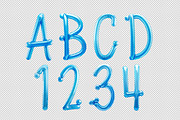 Blue Balloon Font, a Handwritten Font by Handmadefont (Thumbnail 10 of 10)