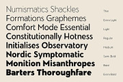 Gilmour Font Family, a Sans Serif Font by Umitype (Thumbnail 11 of 12)