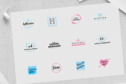 520 Premade Logo Bundle + Bonus, a Branding & Logo Template by XpertgraphicD (Thumbnail 52 of 76)