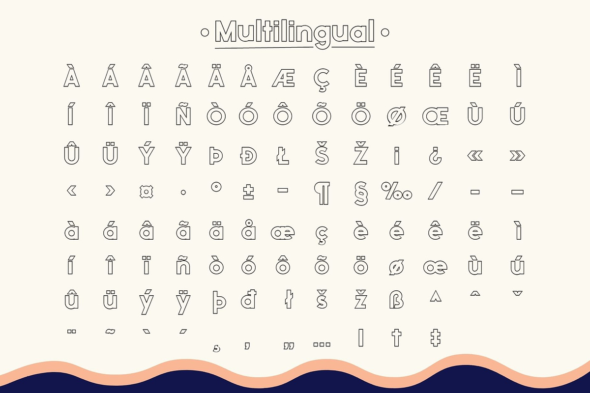 Fox Kickball Font Duo, a Sans Serif Font by Fox7 By Rattana (Photo 10 of 11)