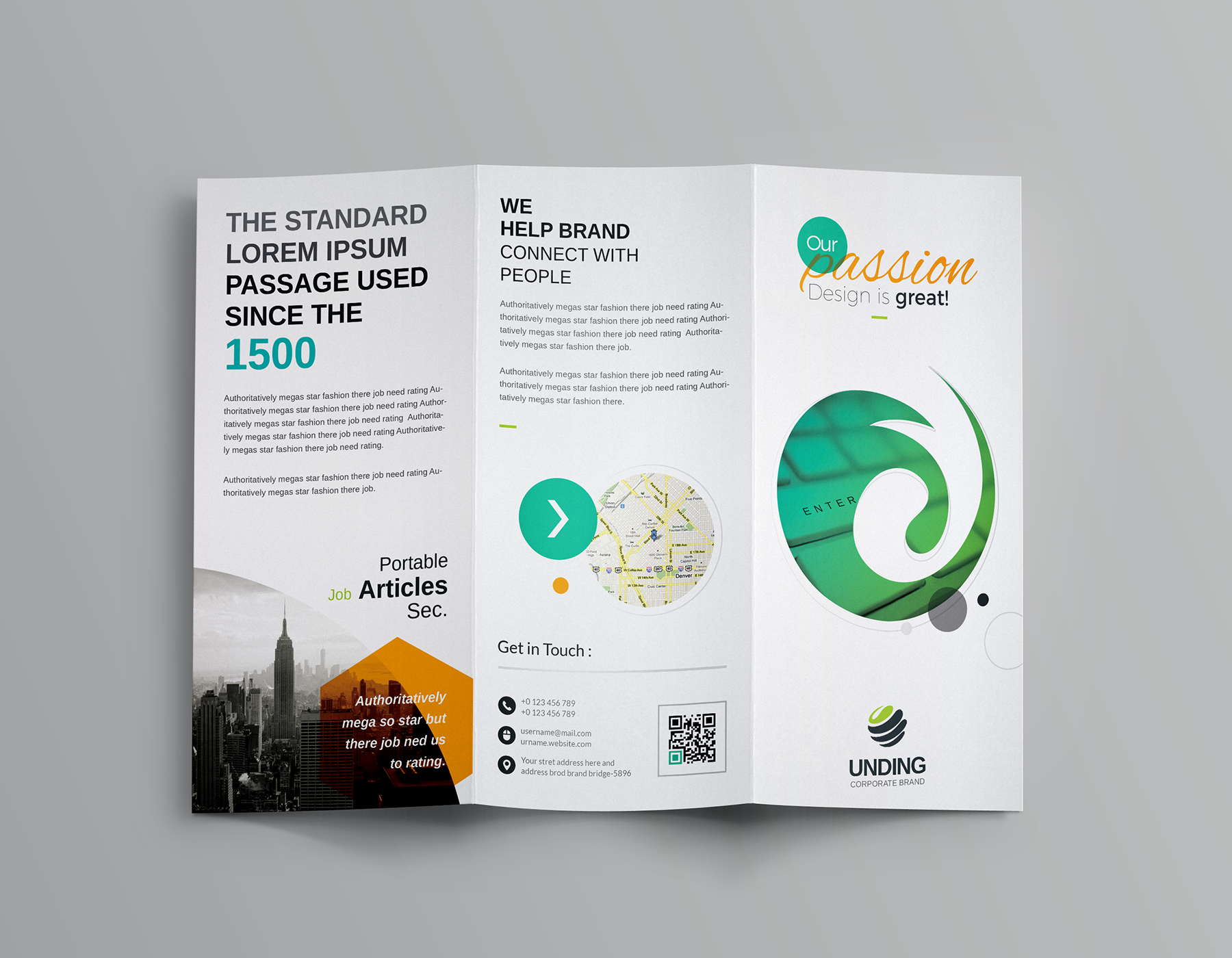 Tri-Fold Brochure, a Brochure Template by GenerousArt