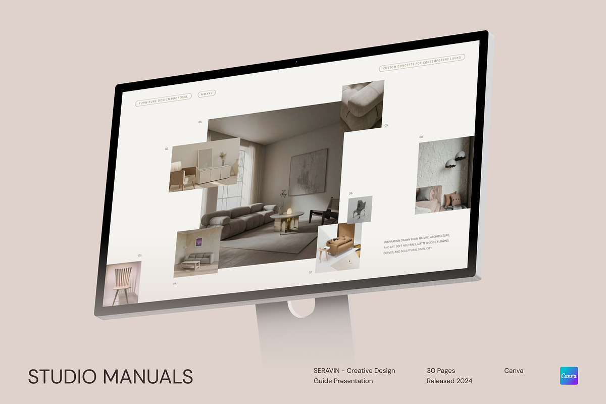RIMELUNE - Furniture Design Proposal, a Social Media Template by Studio Manuals (Photo 3 of 8)