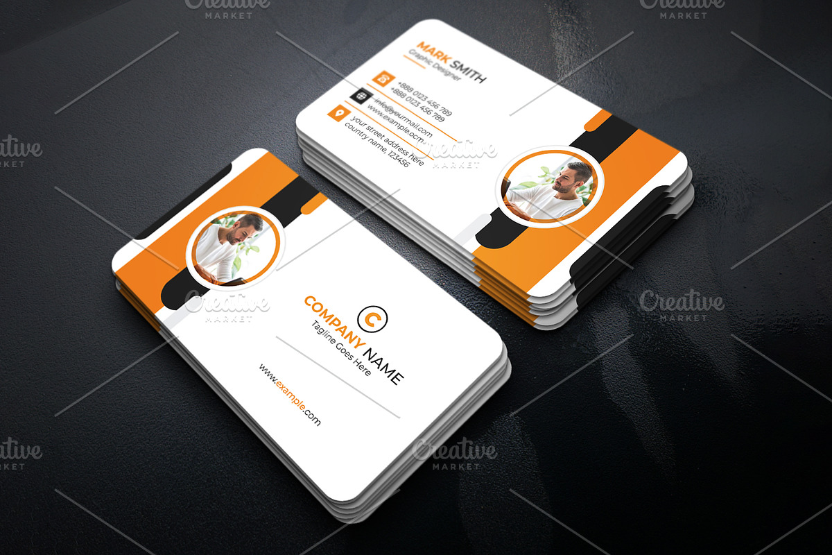Creative Business Card Design, a Business Card Template by Sofir Nayeem