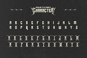 Istarot – Heavy Metal Typeface, a Blackletter Font by Letterara (Thumbnail 11 of 15)
