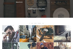 Neoesthetic - Creative Onepage