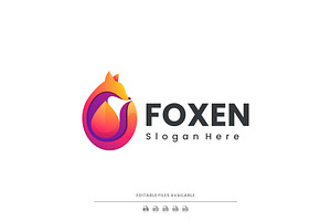 Gradient Modern Fox Logo Design, a Branding & Logo Template by Artnivora.Std