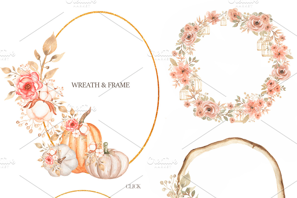 Watercolor Autumn Aesthetic, a Decorative Illustration by MayaNavits (Photo 9 of 14)