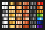 42 Custom Metallic Gradients, a Texture Graphic by UoaHH (Thumbnail 2 of 3)