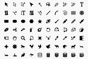 Awesome 1,800 icons - Multicons Set, an Icon by VectorCam (Thumbnail 1 of 5)