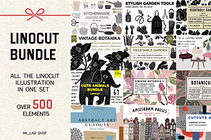 Linocut Bundle