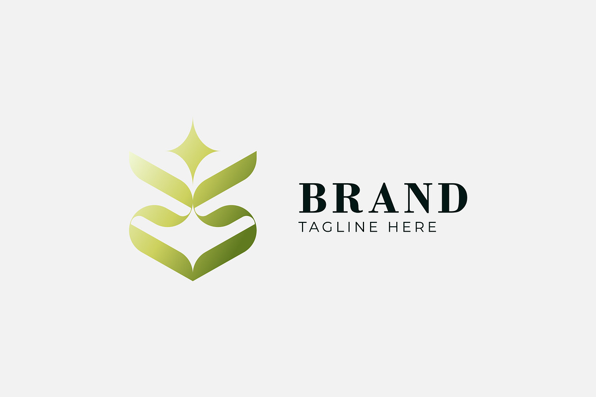 Luxury and Organic Green Leaf Logo, a Branding & Logo Template by Signatoro (Photo 4 of 5)
