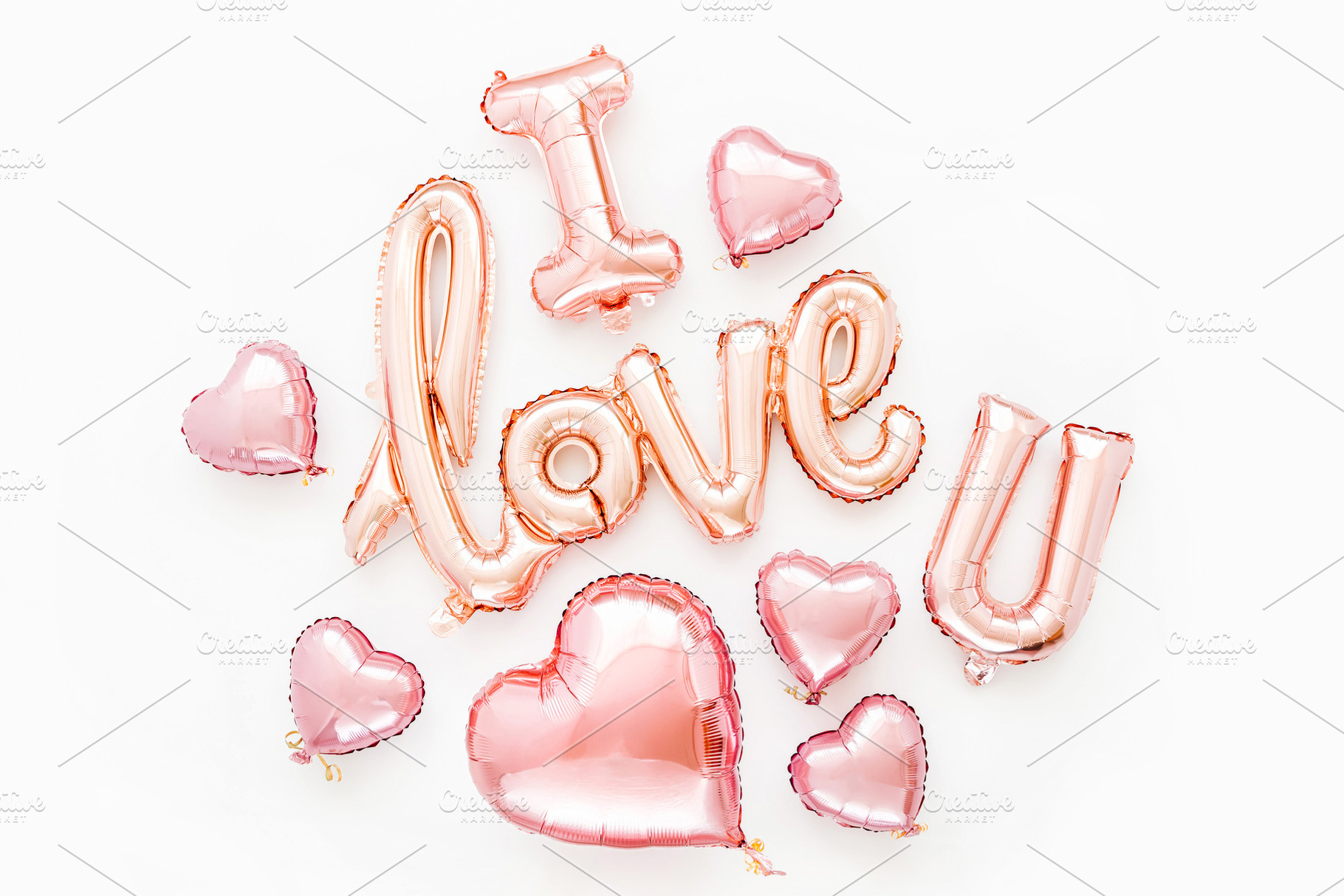Foil Balloons I Love You, a Holiday Photo by Maria Igisheva