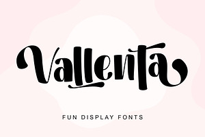 Vallenta, a Script Font by Letterara