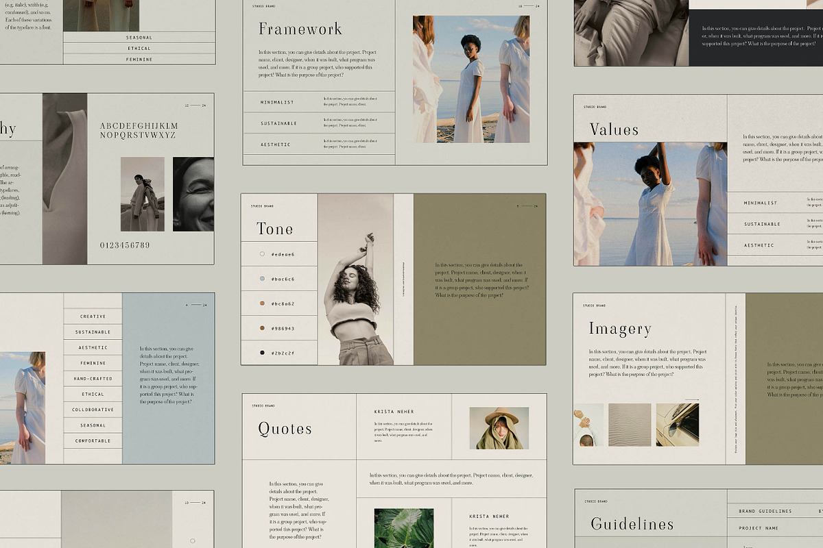 PANDORA I Brand Strategy I Canva, a Magazine Template by Studio Brand (Photo 11 of 14)
