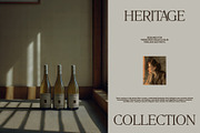 Heritage 03 : Trio Wine Bottle, a Packaging Mockup by Made by Attic (Thumbnail 2 of 2)