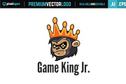 Game King Jr., a Branding & Logo Template by pixelogan (Thumbnail 1 of 3)