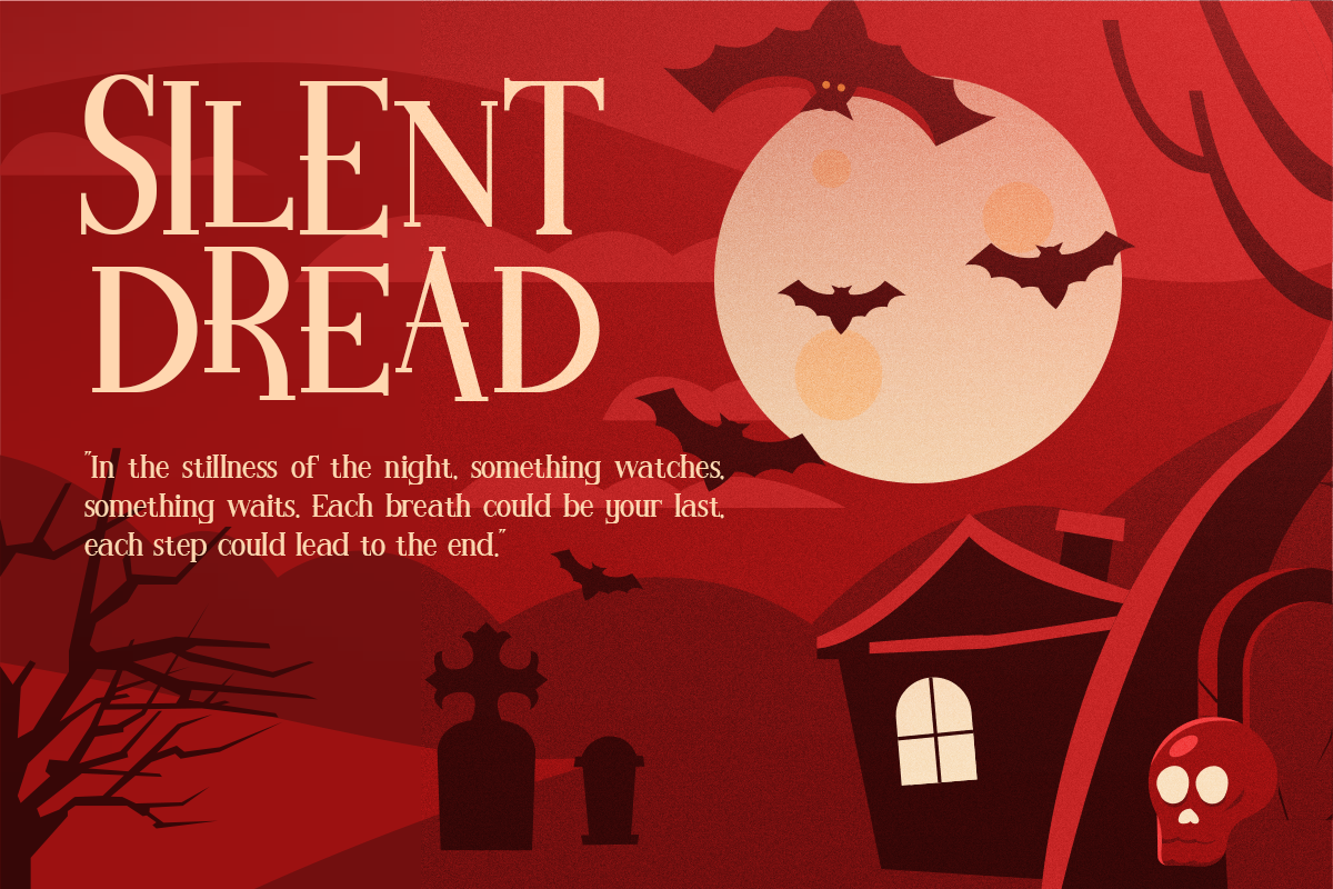 Sacred Terror – Horror Serif Display, a Serif Font by GrimLetter (Photo 3 of 12)