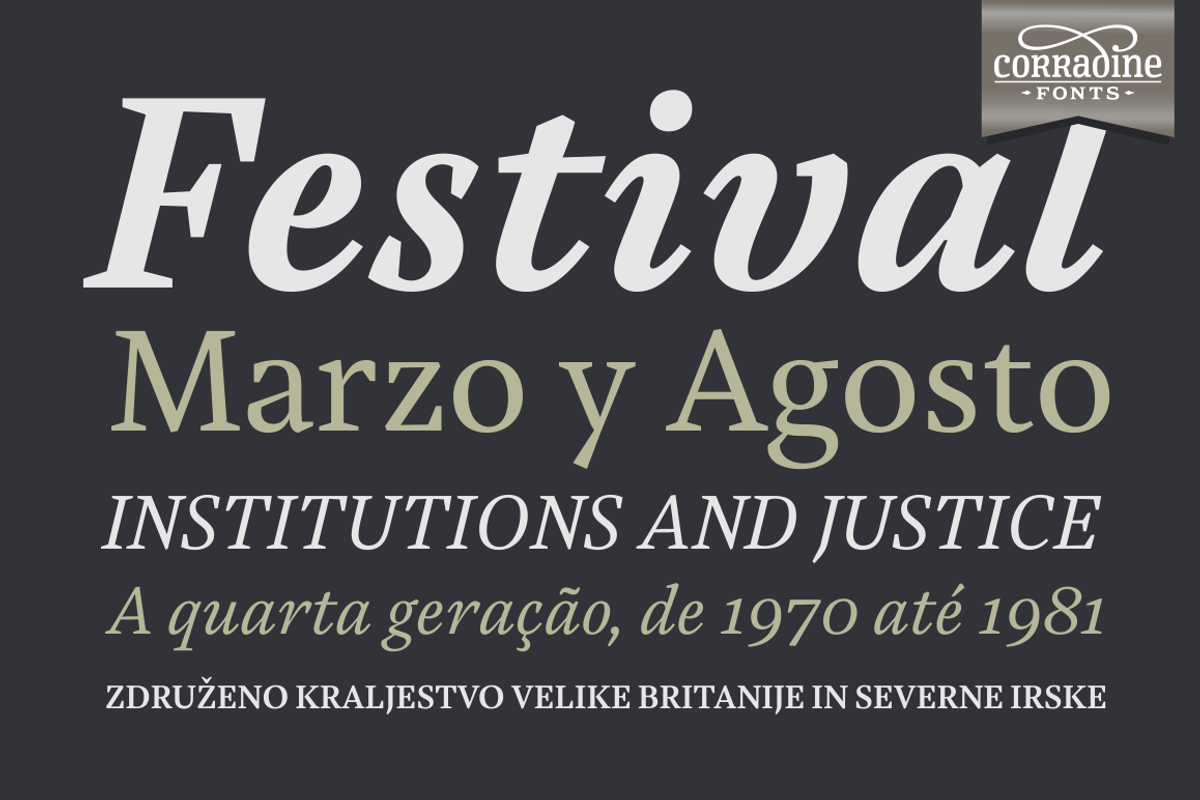 Austera Text Essential #1, a Serif Font by Corradine Fonts (Photo 12 of 14)