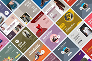 Fashion Sale Content Facebook Posts, a Social Media Template by emcrea (Thumbnail 6 of 9)