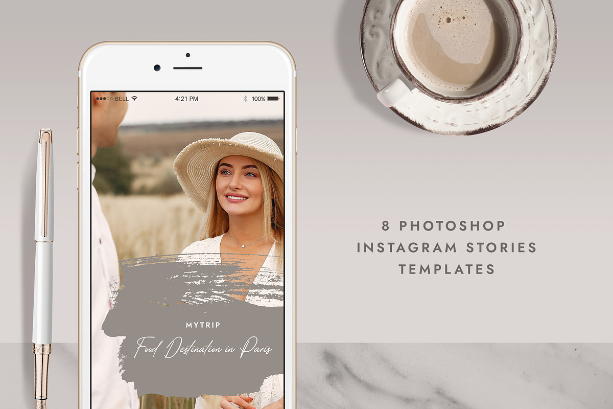 Instagram Storyies for Blogger IN003, a Social Media Template by Draca Design Co (Photo 6 of 7)