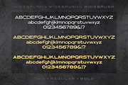 Widebrush, a Sans Serif Font by ArtisanType (Thumbnail 5 of 7)