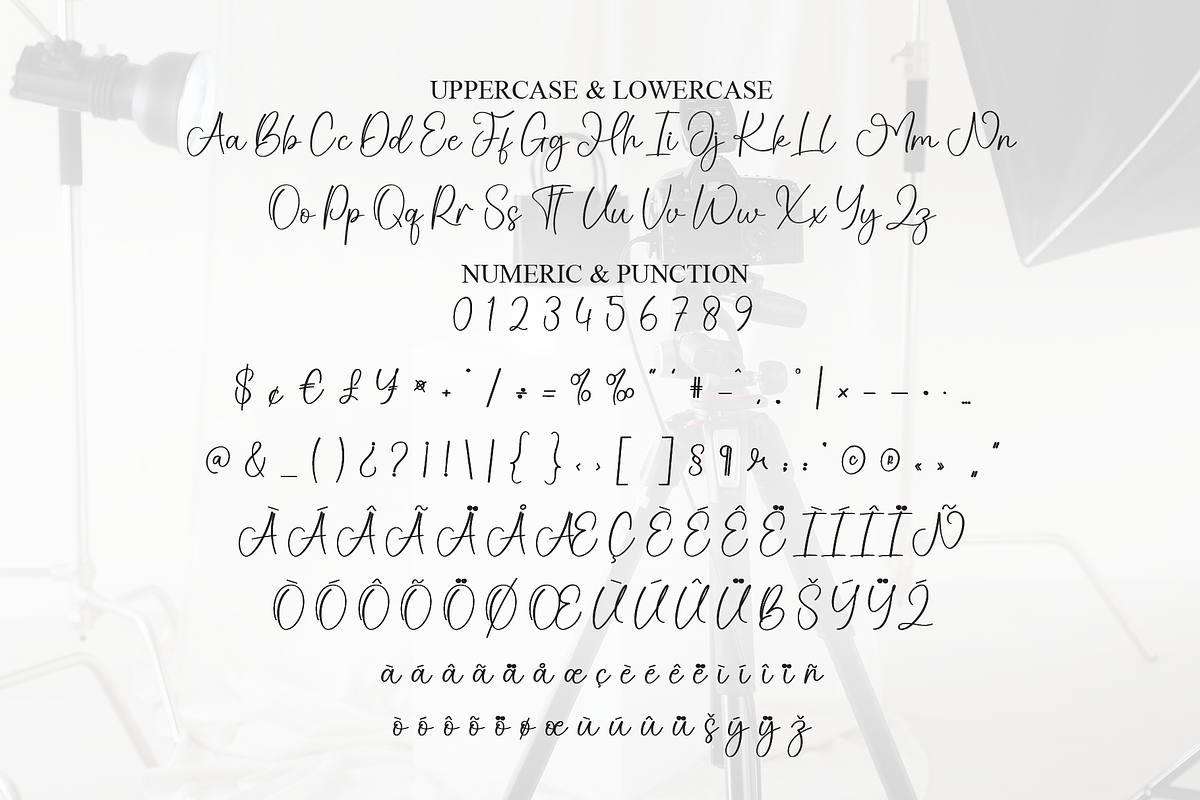 Photography | Script Font, a Handwritten Font by Scratchones (Photo 7 of 8)