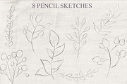 Floral Watercolor Graphics Set, a Texture Illustration by Honey & Jazz Co. (Thumbnail 9 of 14)