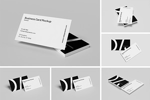 High Quality Business Card Mockup