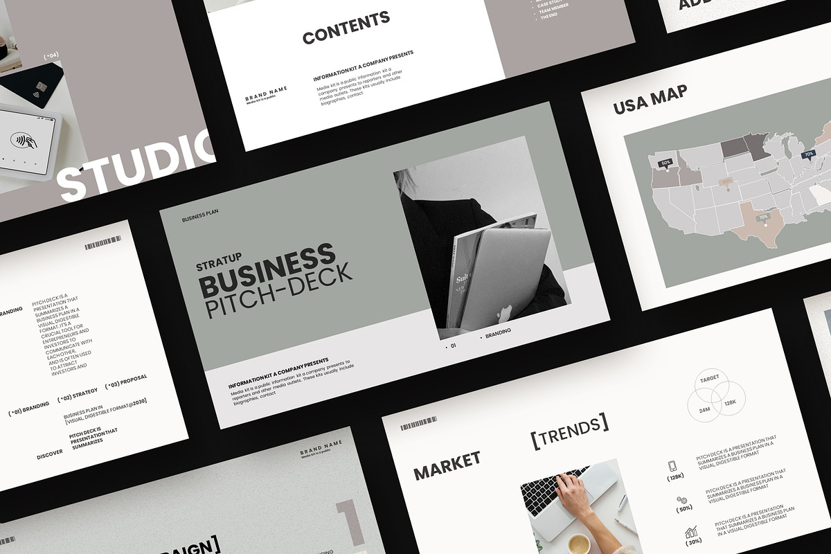 Pitch Deck Business Presentation preview 2