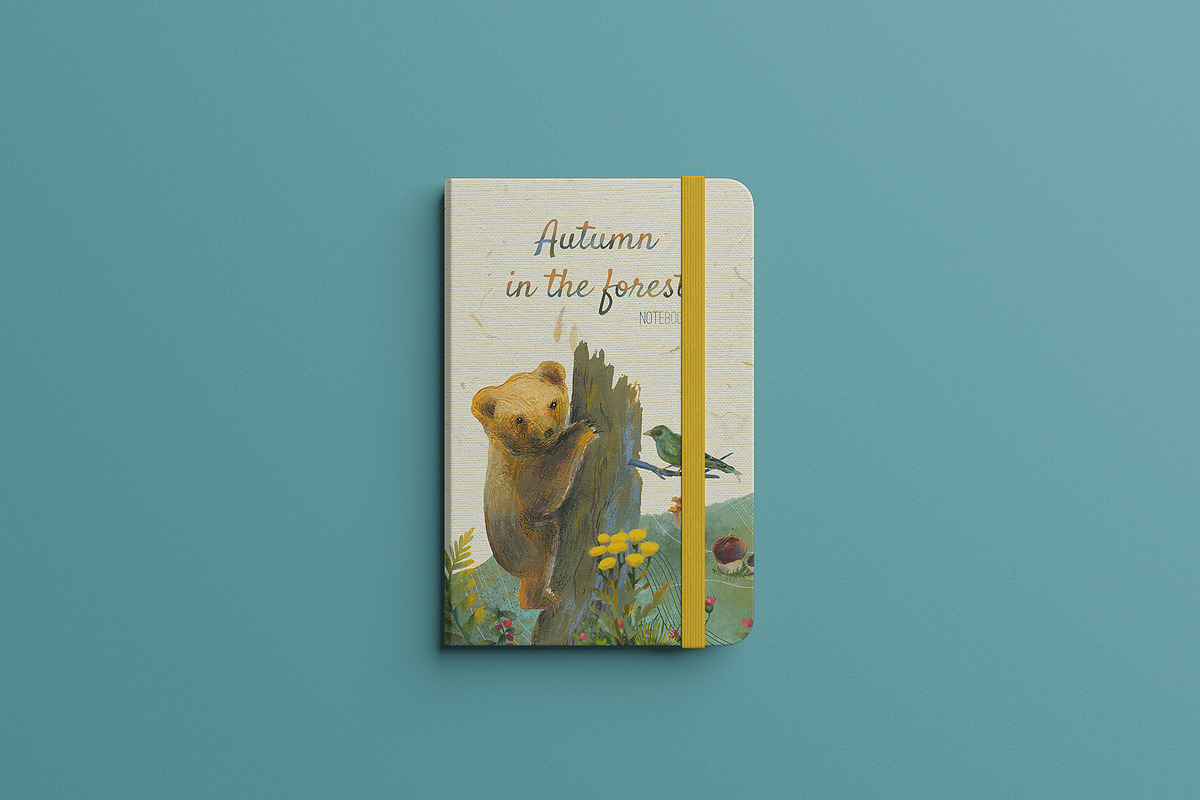 Autumn in the forest. Art set, an Animal Illustration by Shusha Guna Art (Photo 6 of 12)