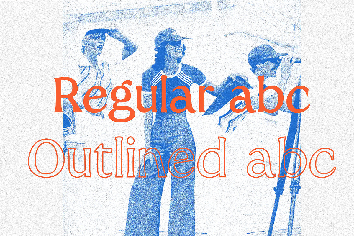 Catamaran - Vintage Font, a Serif Font by Tropical Type (Photo 4 of 9)