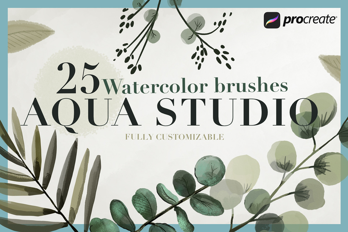 Aqua Studio Watercolor brushes