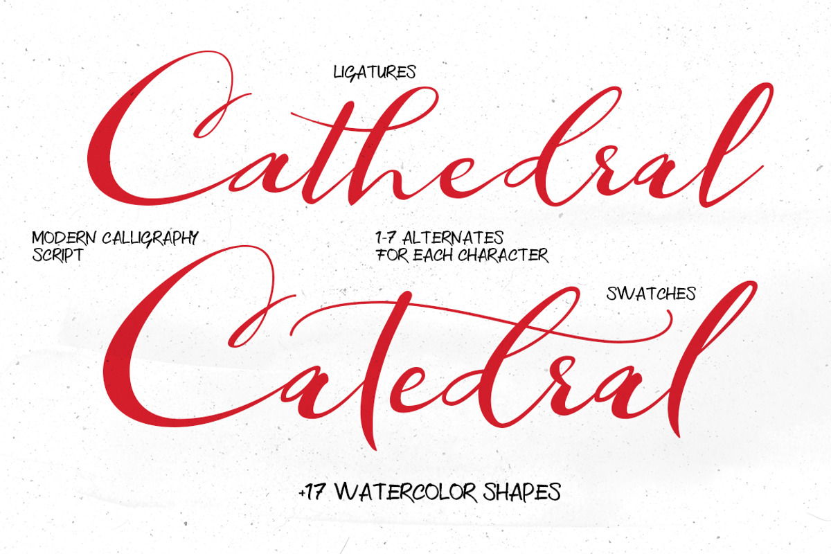 Catedral Script preview 3