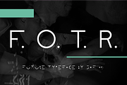 F. O. T. R. /family/, a Sans Serif Font by JAF 34 (Thumbnail 1 of 5)