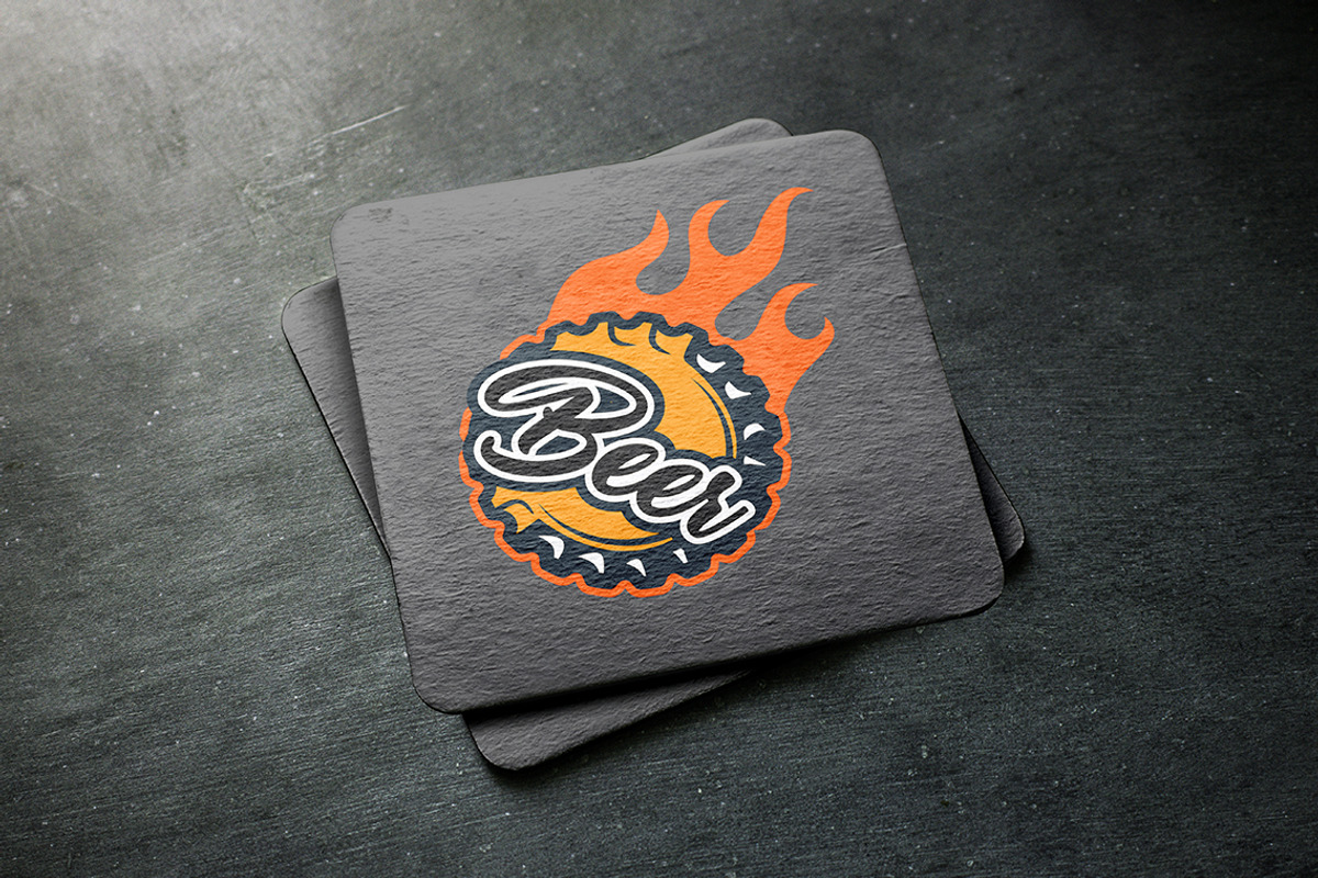 Beer Coaster Mockup, a Graphic by rebrandy (Photo 7 of 7)
