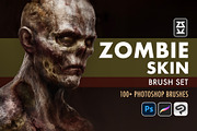 Zombie Skin Brush Set, a Brush Add-On by Zsolt Kosa Art (Thumbnail 1 of 9)