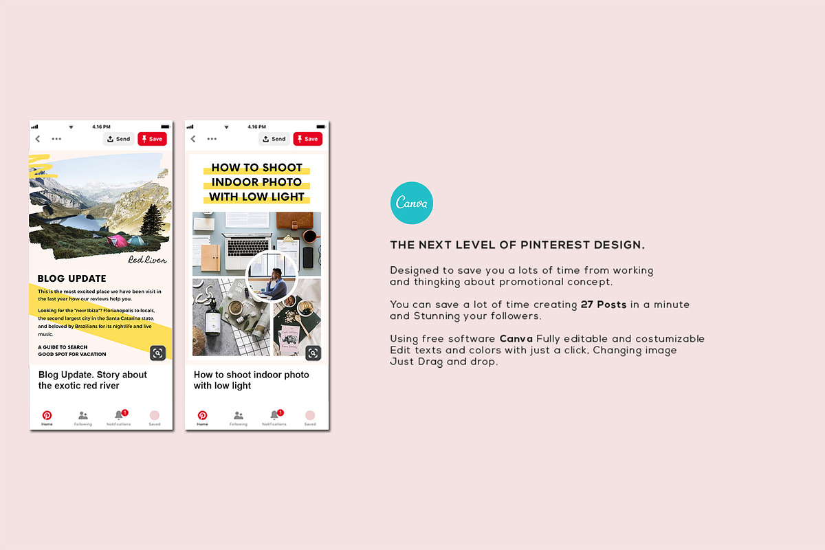 Pinterest Bold, a Social Media Template by Analogi Studio (Photo 10 of 10)