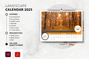 Landscape Calendar 2025, a Stationery Template by MstArtwork (Thumbnail 4 of 7)