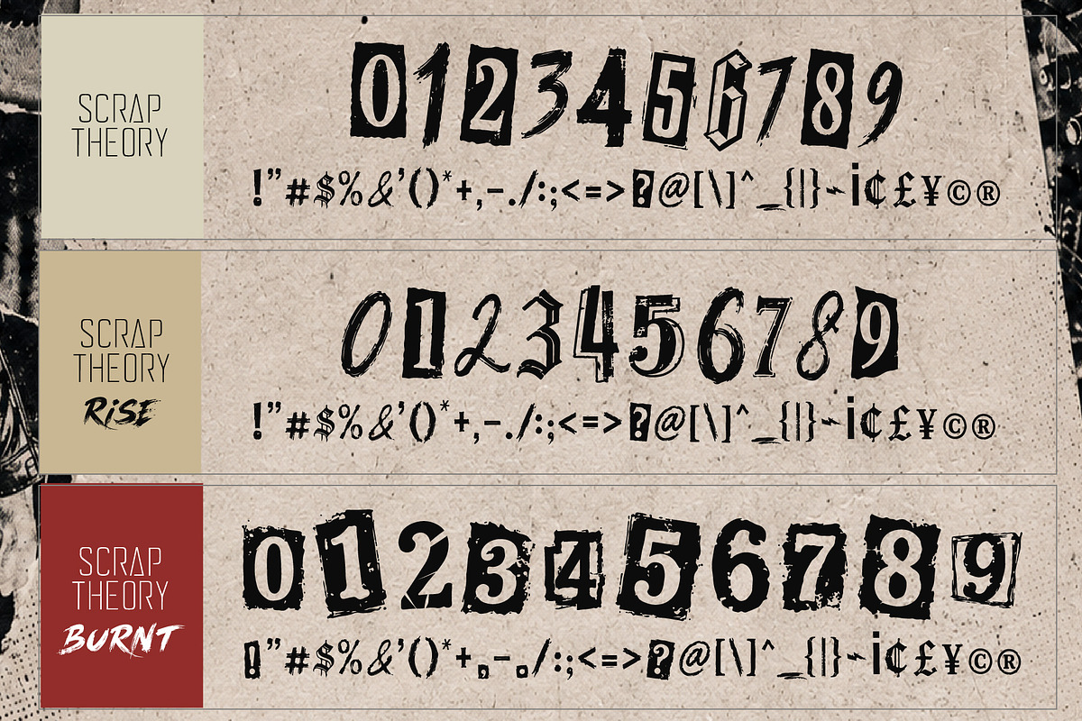 ScrapTheory - Endless Disorder, a Handwritten Font by HypeWorksCo (Photo 13 of 13)
