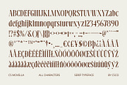 CS Movella – Condensed Font, a Serif Font by Craft Supply Co. (Thumbnail 8 of 8)