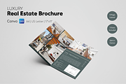 Luxury Real Estate Brochure, a Brochure Template by yesitisprintable (Thumbnail 1 of 9)