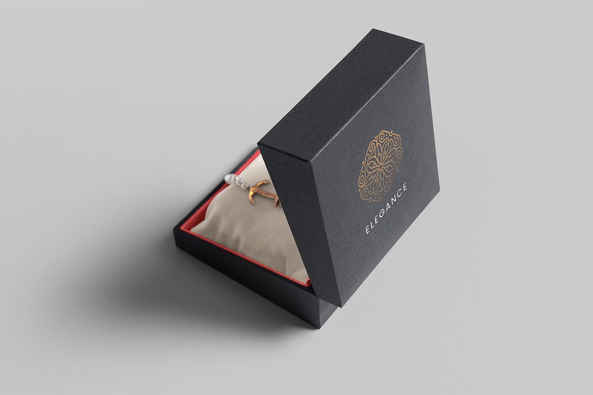 Jewelry Packaging Box Mockups, a Packaging Mockup by h3design (Photo 4 of 11)