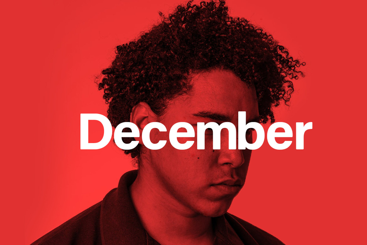 December - Modern Typeface